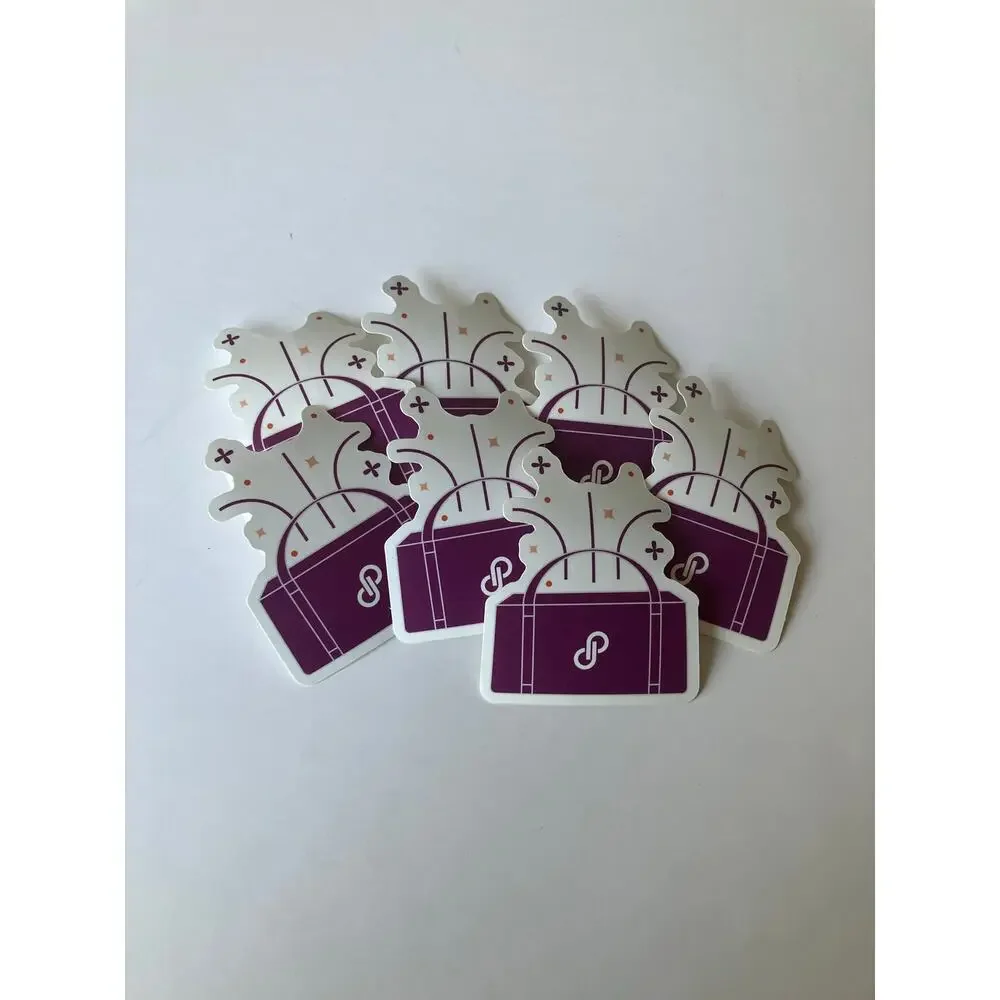 Poshmark Stickers Bag Logo Shipping Supplies Posh Swag Set of 7
